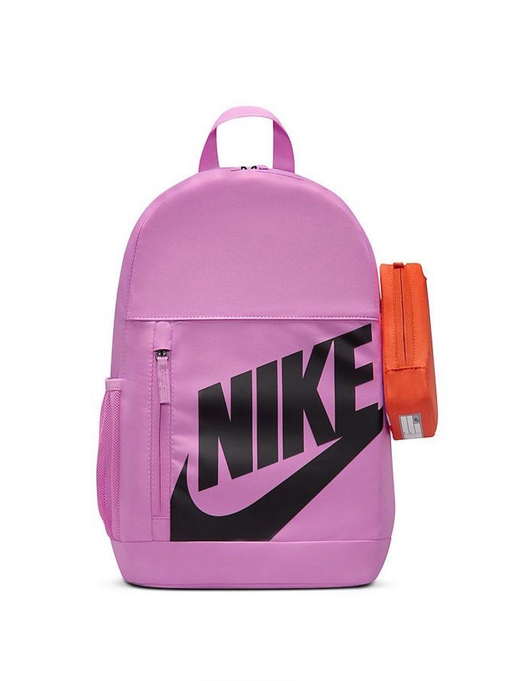 Nike Pink Kids Backpack with Orange Detachable Pouch